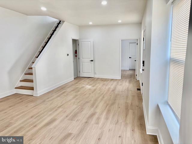 1817 South 5th Street Philadelphia, PA 19148 - Photo 1 of 23 a view of wooden floor in an empty room with a gallery