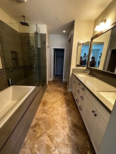 11 Corte Javier San Clemente, CA 92673 - Photo 20 of 30 a bathroom with a tub sink shower and mirror