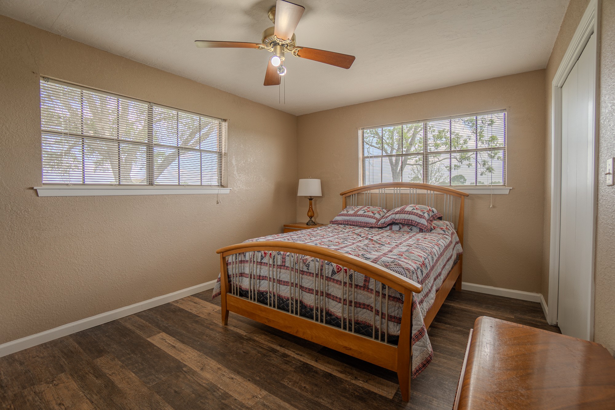2745 Holub Road Schulenburg, TX 78956 - Photo 34 of 40 a bed sitting in a bedroom next to a window
