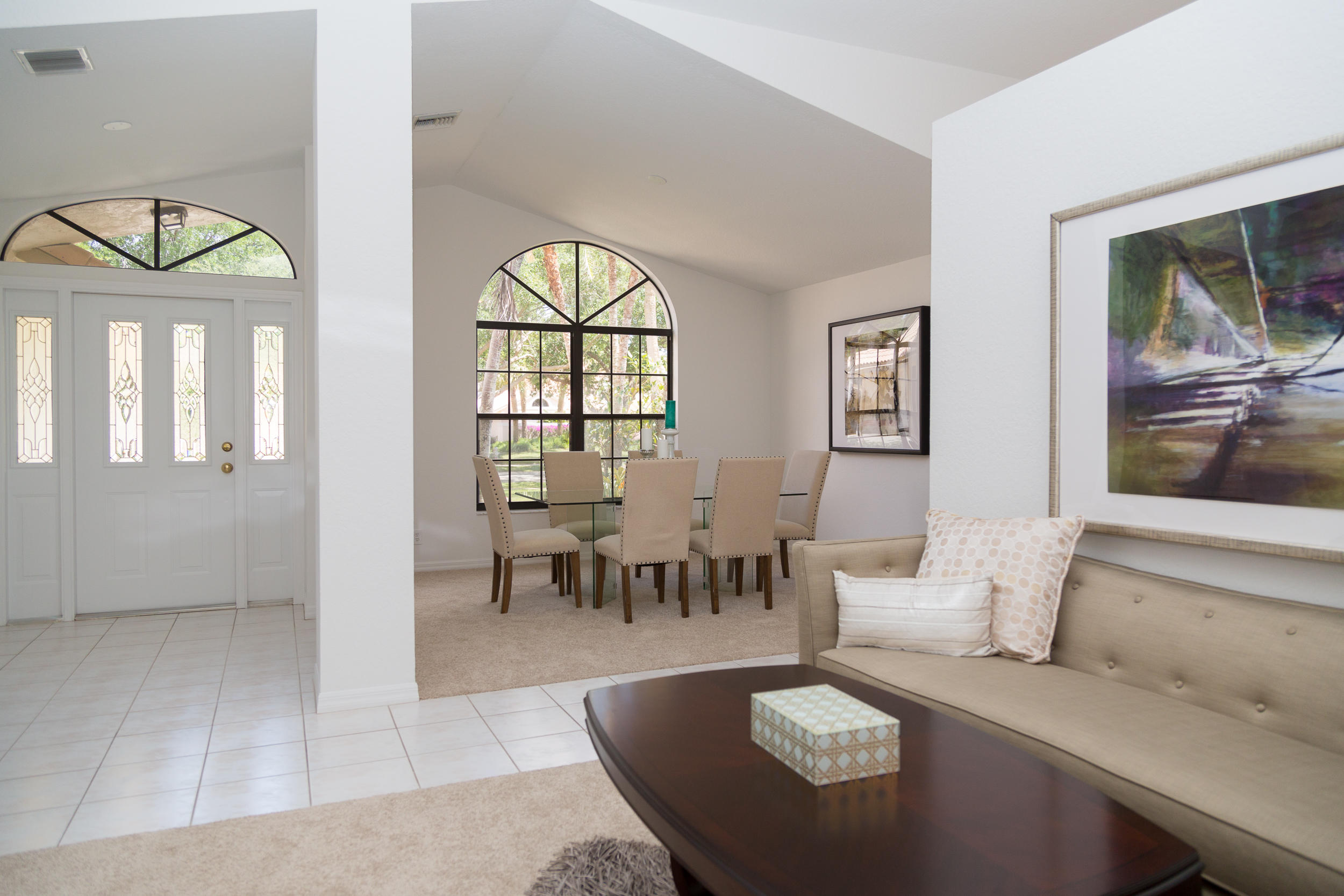 2330 Rabbit Hollowe Circle Delray Beach, FL 33445 - Photo 14 of 39 Foyer/Living/Dining