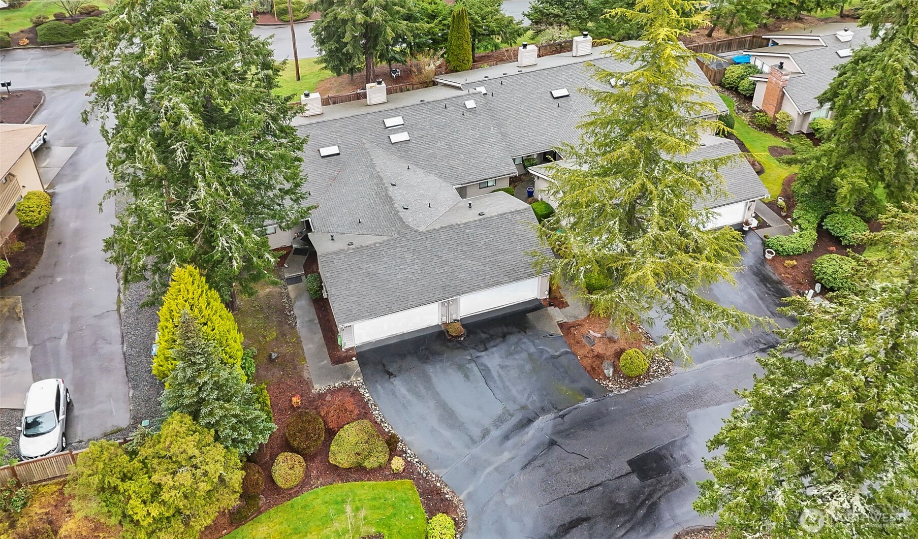 1310 Boise Street Fircrest, WA 98466 - Photo 6 of 36 an aerial view of a house with a yard basket ball court