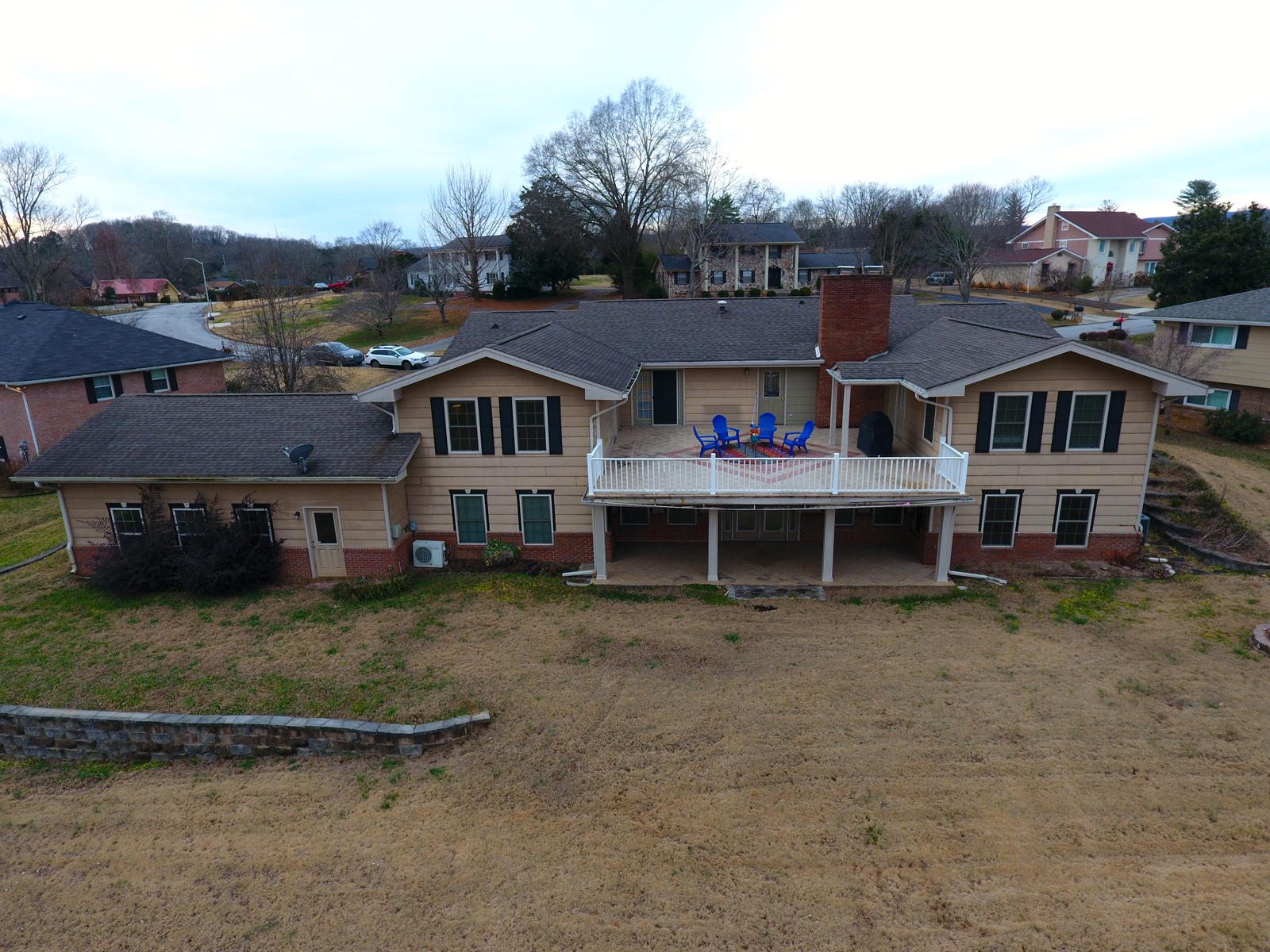 220 Masters Road East Hixson, TN 37343 - Photo 41 of 49 E Masters- drone back whole