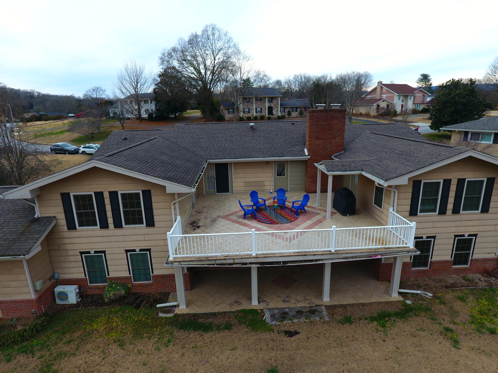 220 Masters Road East Hixson, TN 37343 - Photo 42 of 49 E Masters- drone back close