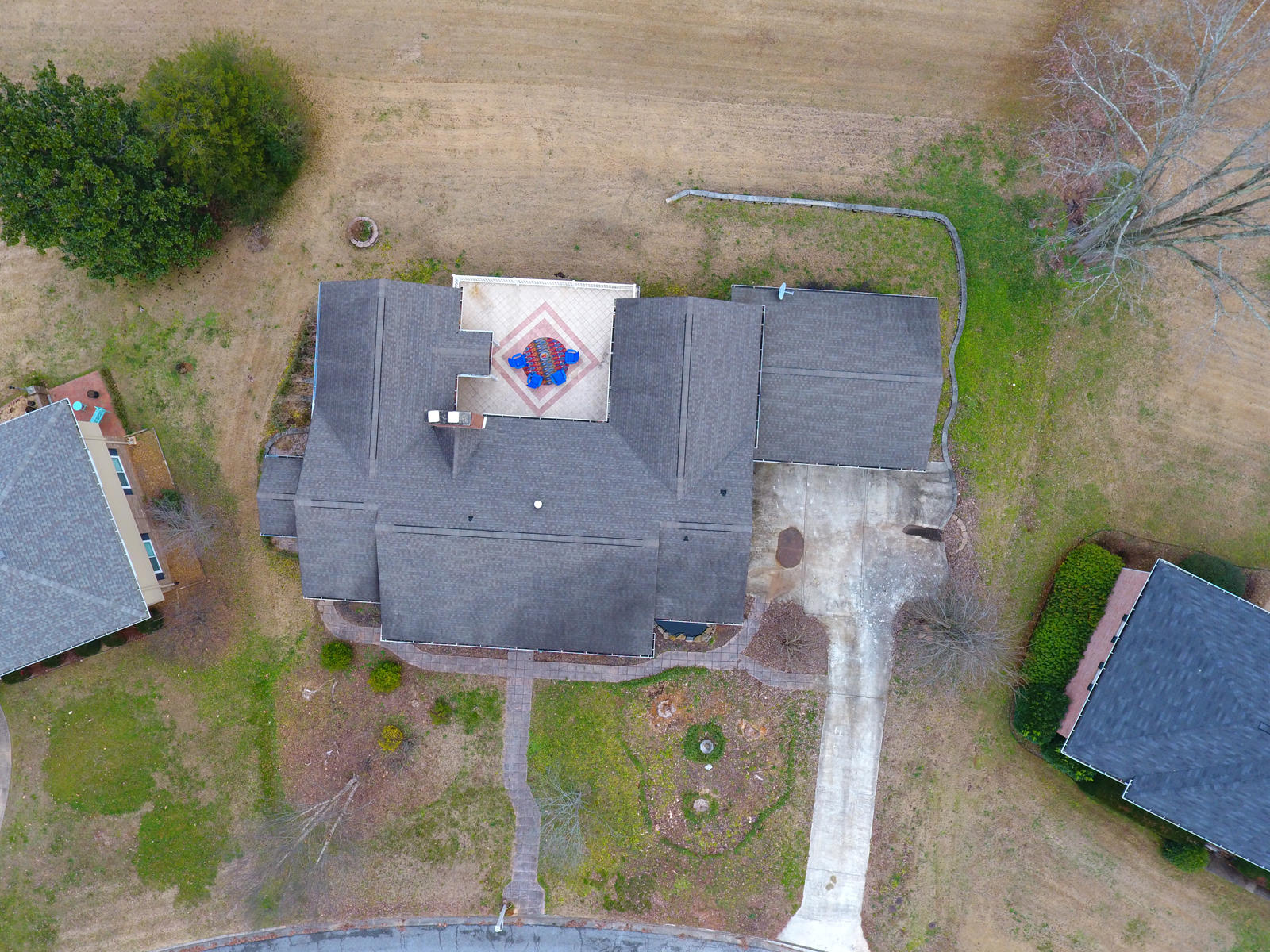 220 Masters Road East Hixson, TN 37343 - Photo 46 of 49 E Masters- drone top close