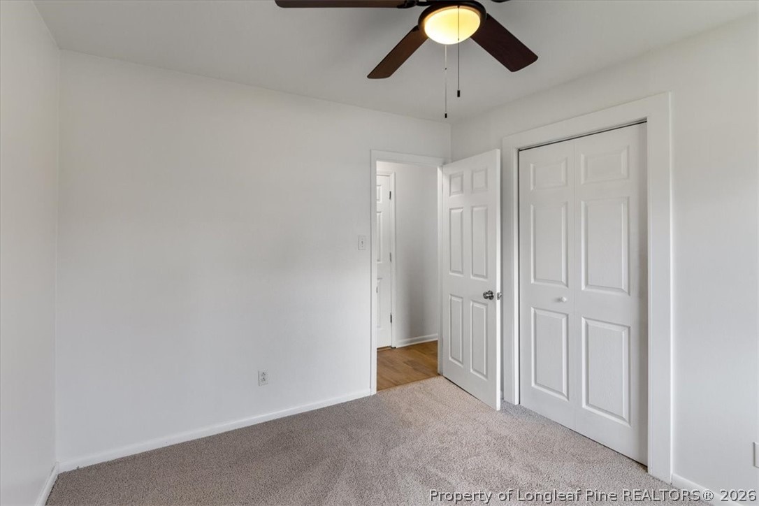 742 Newport Road Fayetteville, NC 28314 - Photo 32 of 47 Bedroom 3 - New Fan/Light Combo, Carpet, and Paint