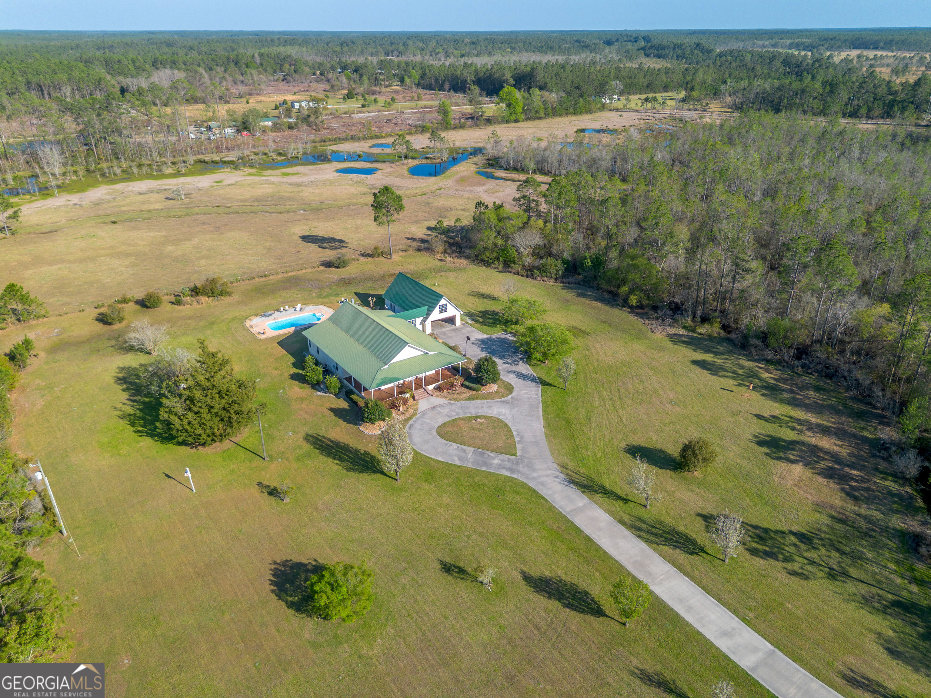 3300 Connor Lane Waycross, GA 31503 - Photo 9 of 42 an aerial view of ocean residential house with outdoor space