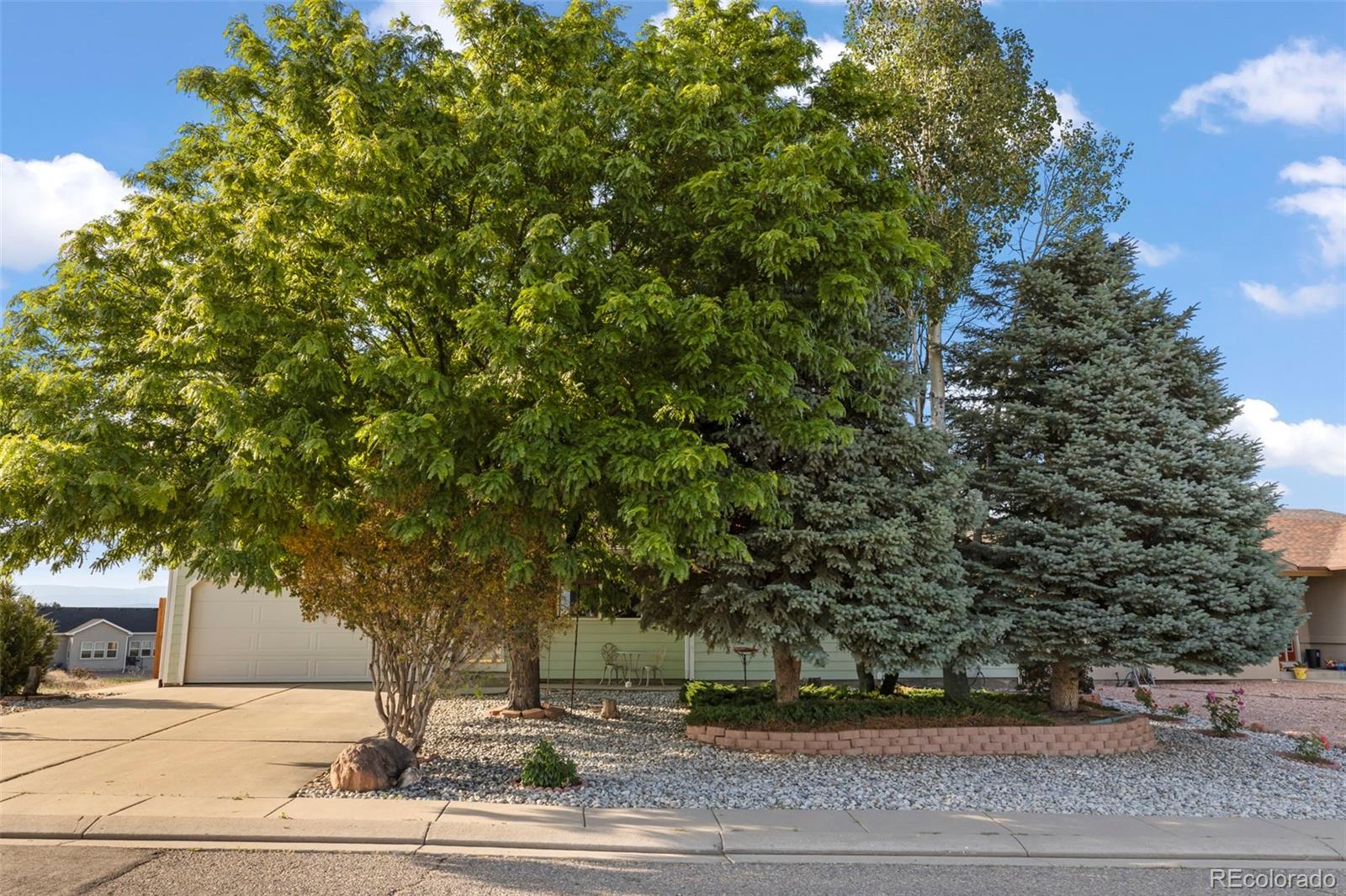 154 High Meadows Drive Florence, CO 81226 - Photo 2 of 27 a tree in the middle of a yard