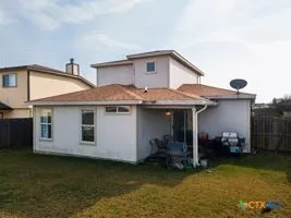 a view of a house with a balcony