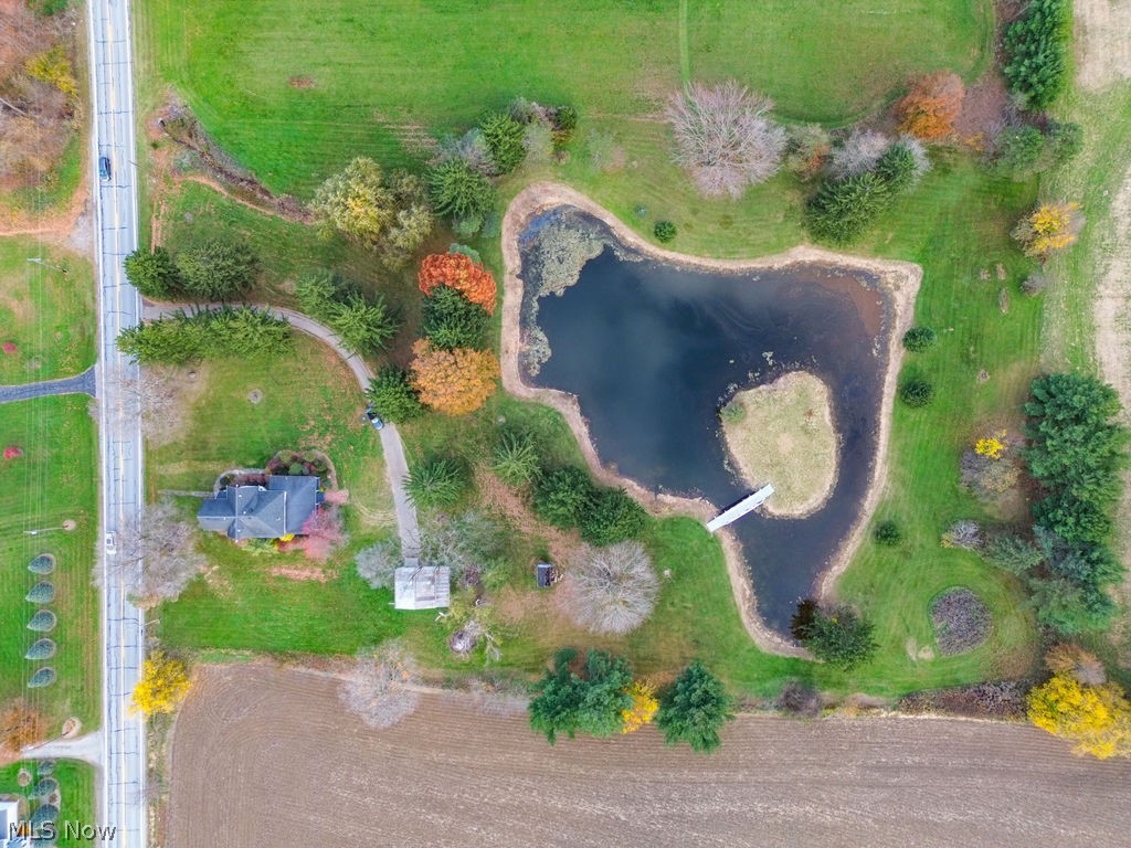 51883 Telegraph Road Amherst, OH 44001 - Photo 44 of 49 Aerial view featuring a water view and a rural view