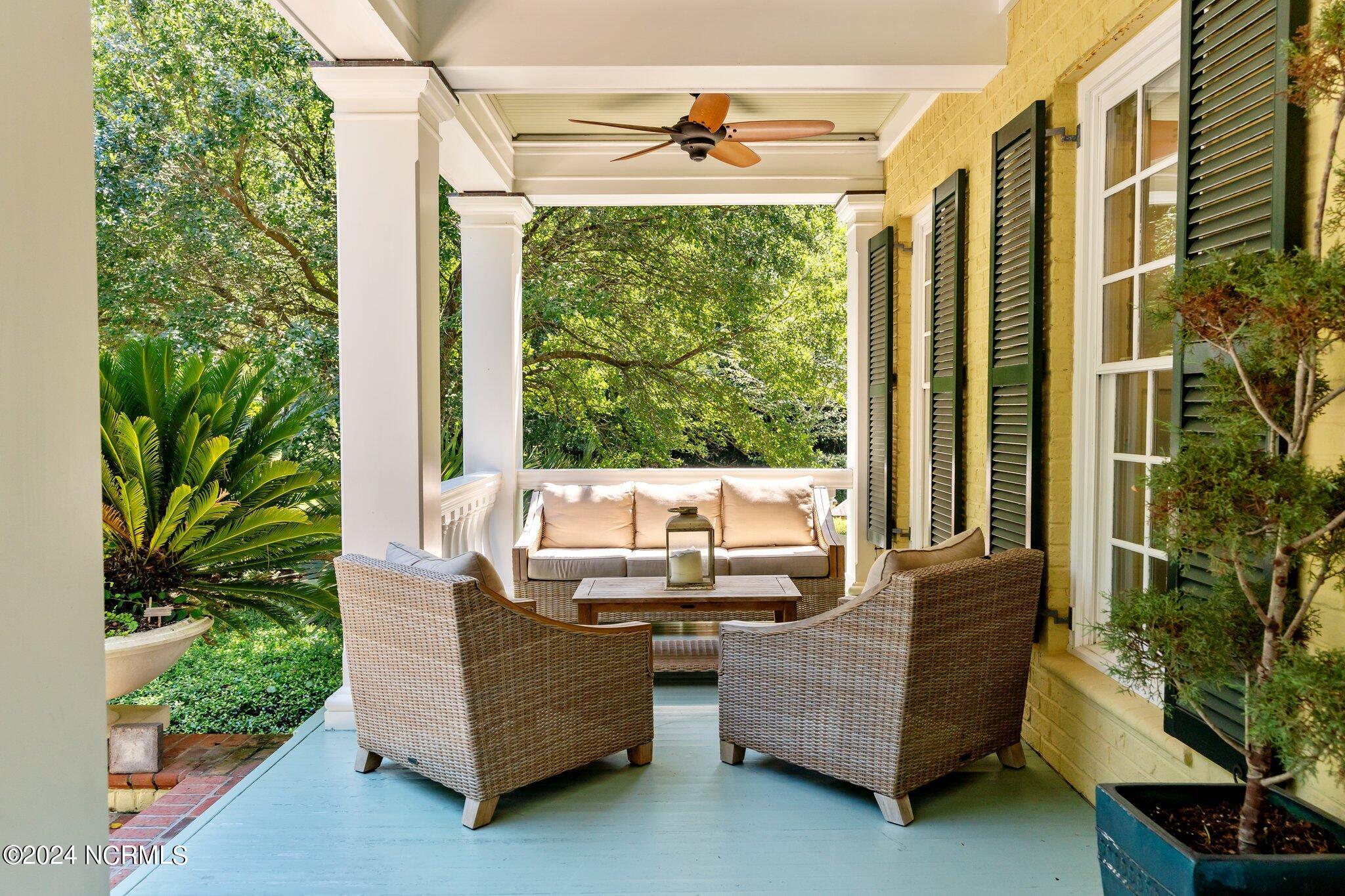 6417 Quail Run Road Wilmington, NC 28409 - Photo 6 of 136 front porch