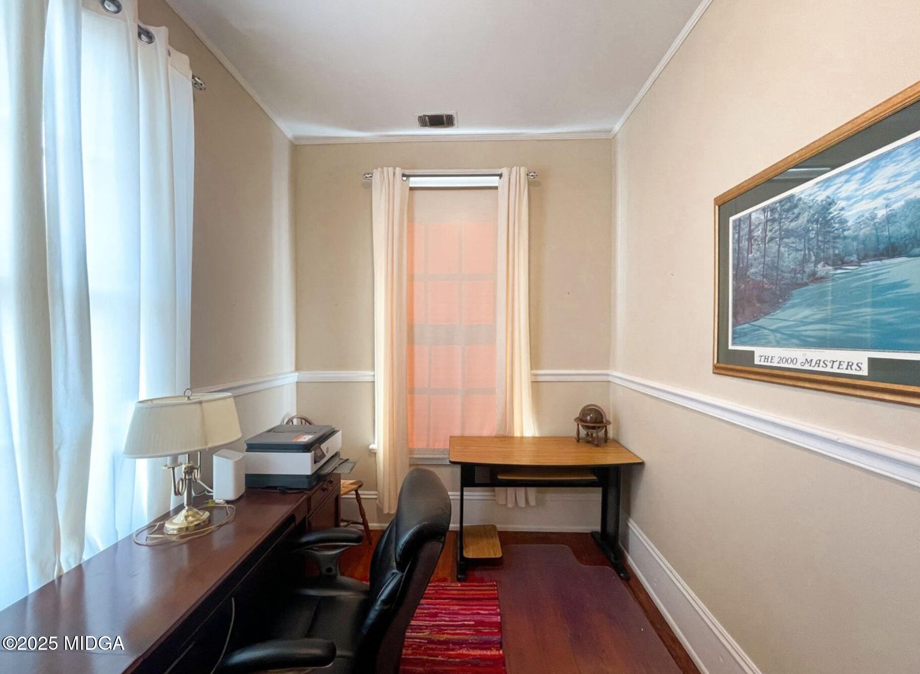 305 Orange Street Macon, GA 31201 - Photo 28 of 35 a view of a workspace with furniture and a window