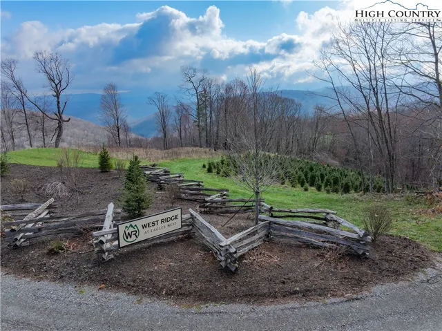 a view of a city with lush green forest
