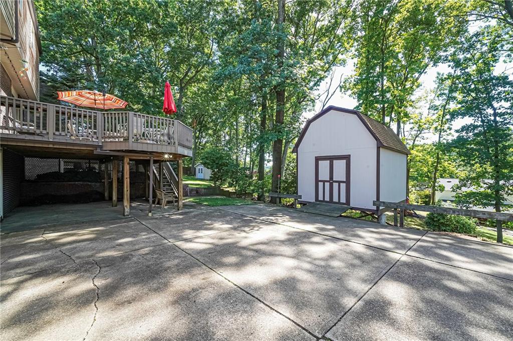 161 North Jamestown Road Coraopolis, PA 15108 - Photo 25 of 25 Tons of storage available with the large shed. The rear yard extends beyond the shed and offers additional outdoor space.