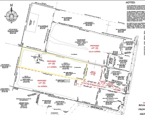 $110,000 | Lot B2 Academy Road, Litchfield, ME 04350