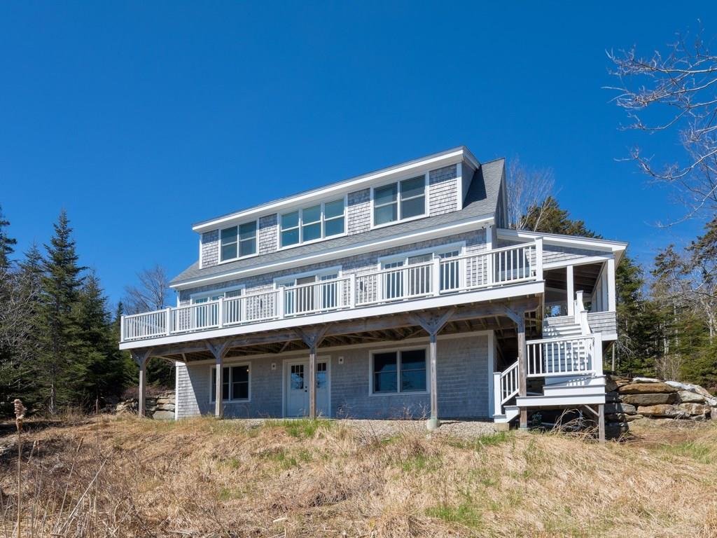 38 Yellow Head Road New Harbor, ME 04554 - Photo 8 of 35 Ocean (southeast) side of house