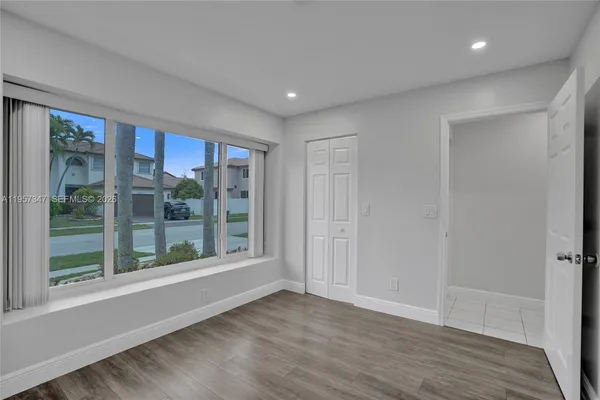 a view of empty room
