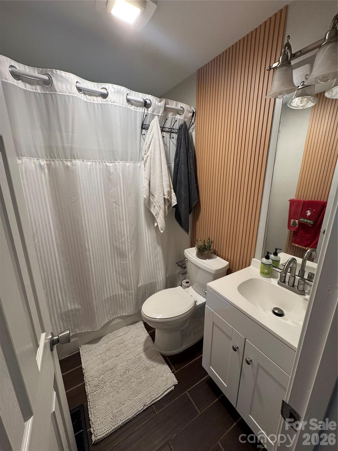 1319 Rollings Roost Road Lancaster, SC 29720 - Photo 18 of 29 a bathroom with a sink toilet and shower
