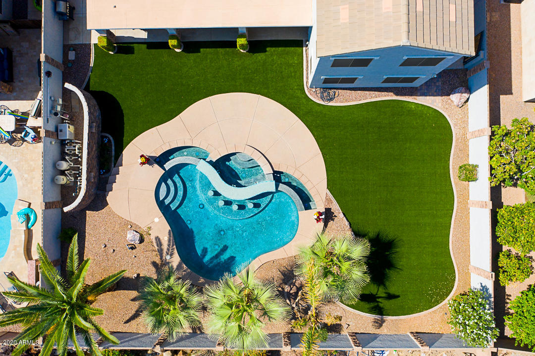 2697 South Racine Court Gilbert, AZ 85295 - Photo 6 of 44 Drone PoolSpa