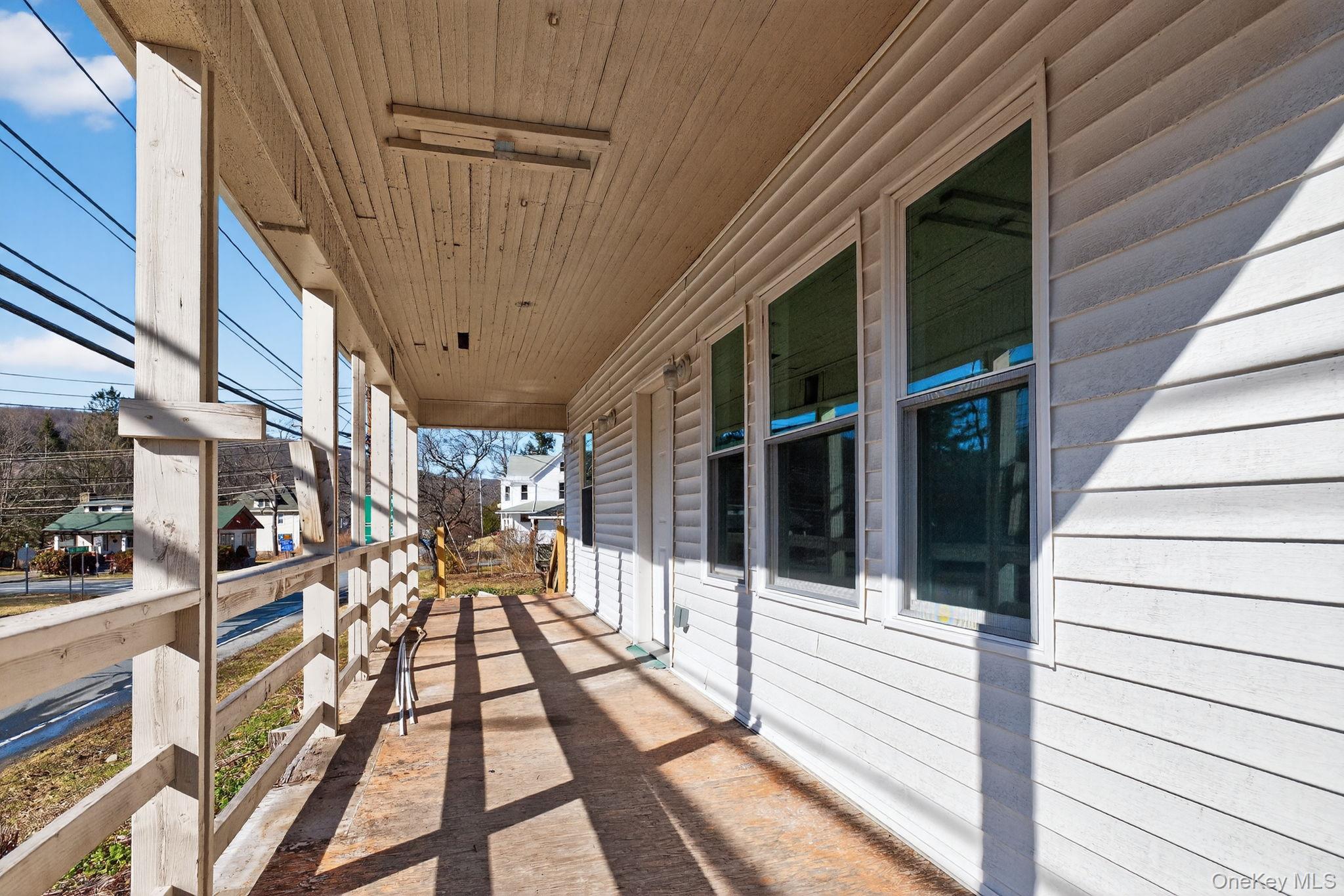 2016 Old Rte 17, Unit 2 Roscoe, NY 12776 - Photo 15 of 16 Front Porch