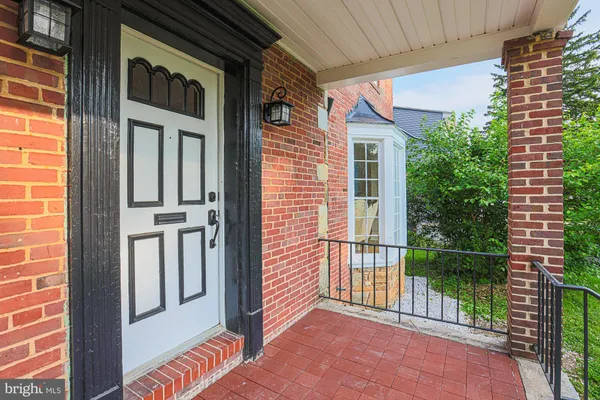 a view of porch with a porch