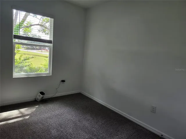 a view of an ocean from a yard