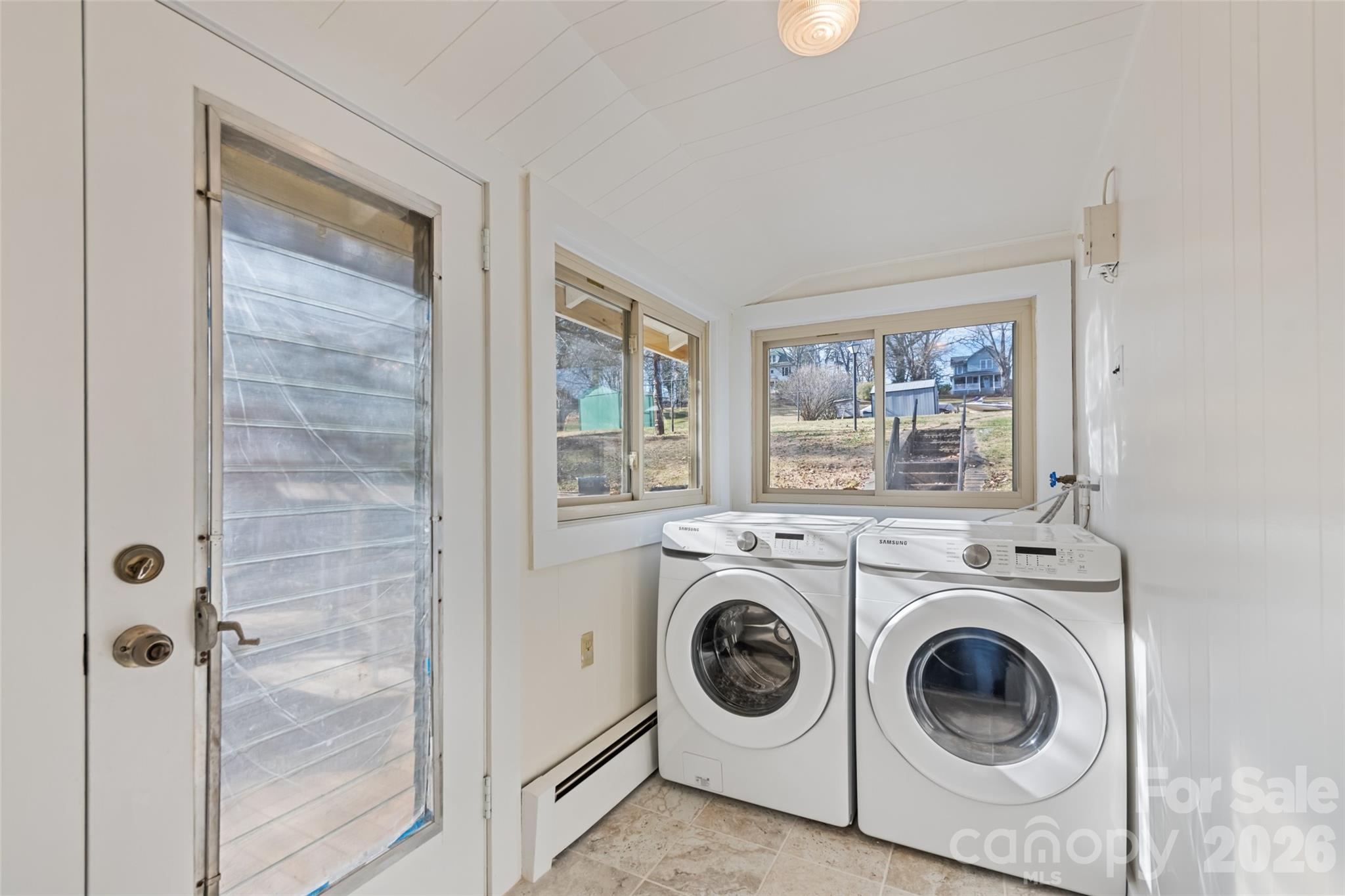 57 Fiddle Drive Canton, NC 28716 - Photo 20 of 35 a utility room with dryer and washer