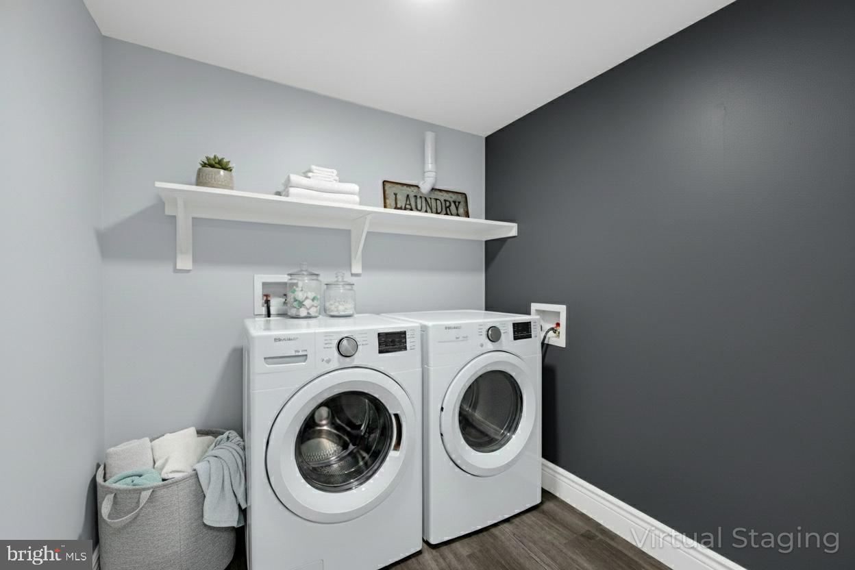 17 Ranchwood Drive Ewing, NJ 08618 - Photo 26 of 33 a utility room with dryer and washer