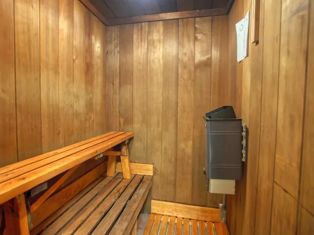 a front view of a multi story building