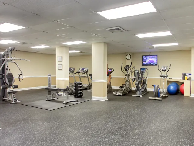 a view of a tall building