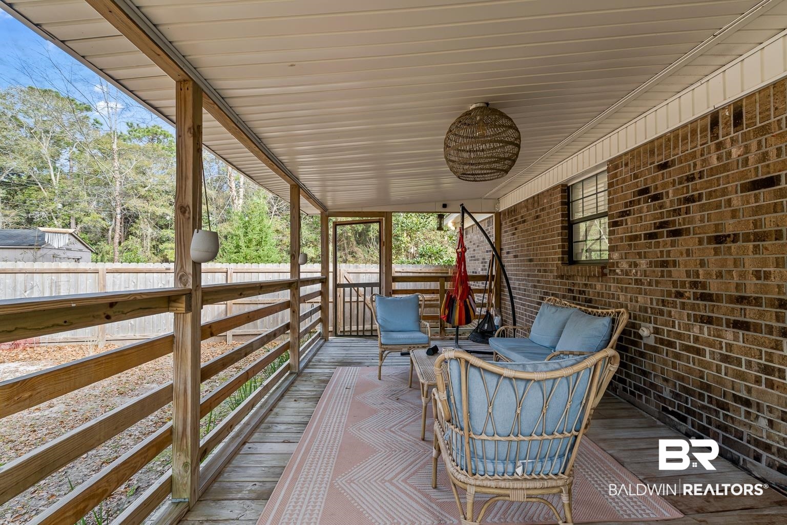 6801 Piney Woods Road Foley, AL 36535 - Photo 13 of 74 Back covered porch