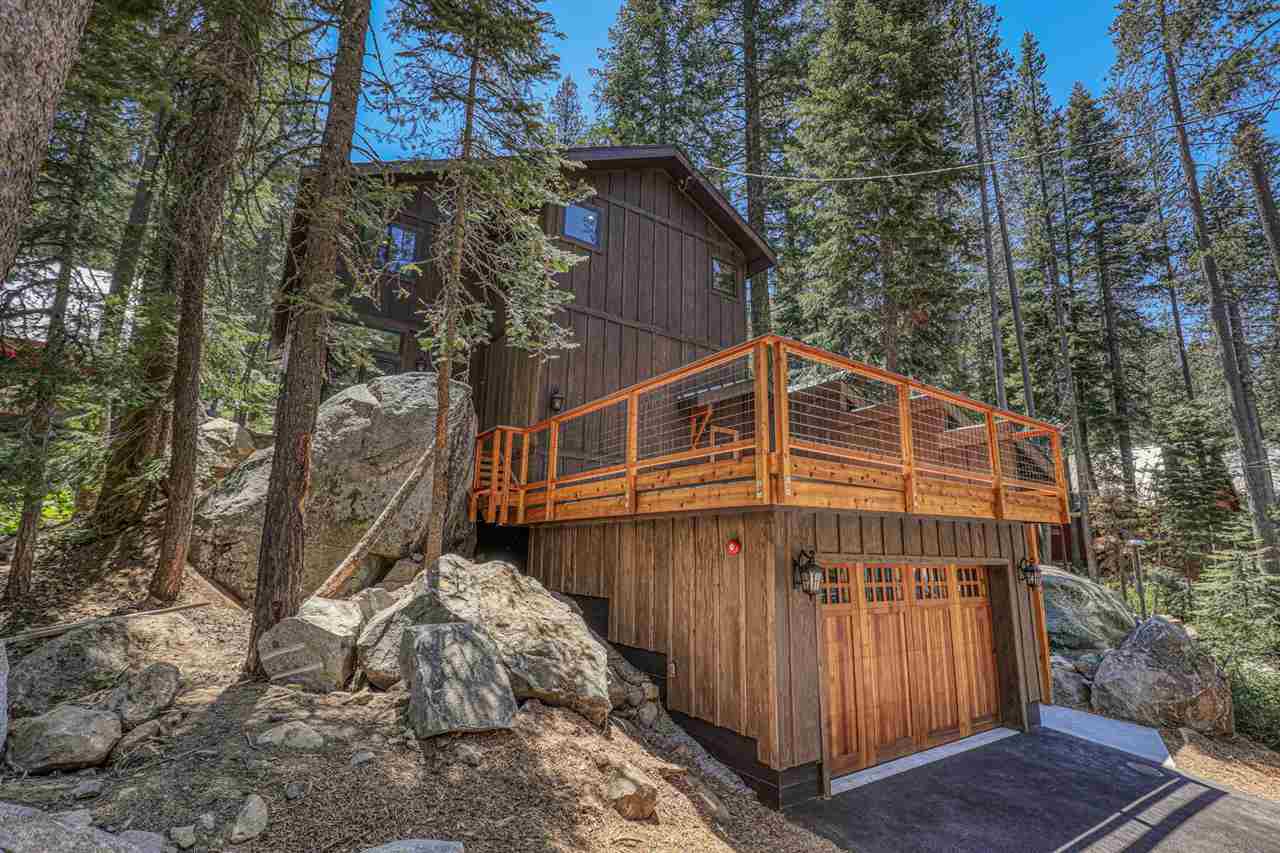 15611 Conifer Drive Truckee, CA 96161 - Photo 3 of 20 a front view of house with trees in front of it