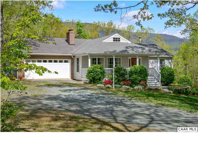 4284 Slam Gate Road Crozet, VA 22932 - Photo 1 of 30 a house view with a garden space