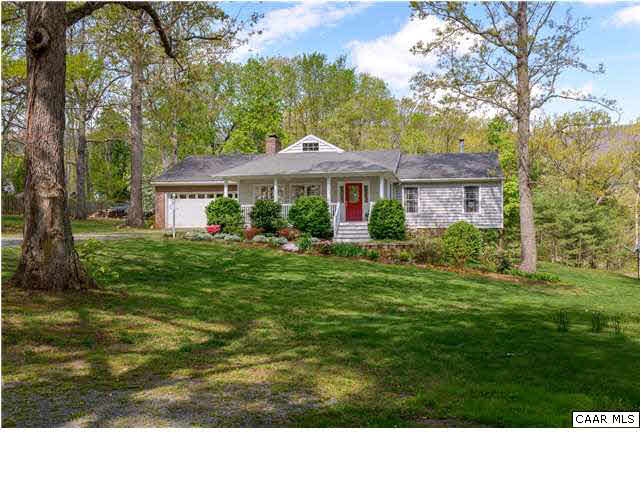 4284 Slam Gate Road Crozet, VA 22932 - Photo 24 of 30 a black and white photo of a house