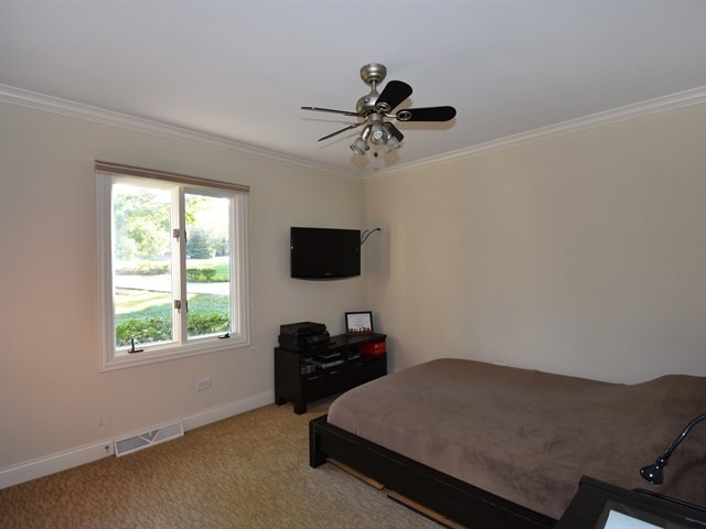 575 Aberdeen Road Frankfort, IL 60423 - Photo 19 of 25 a bedroom with a bed and a window
