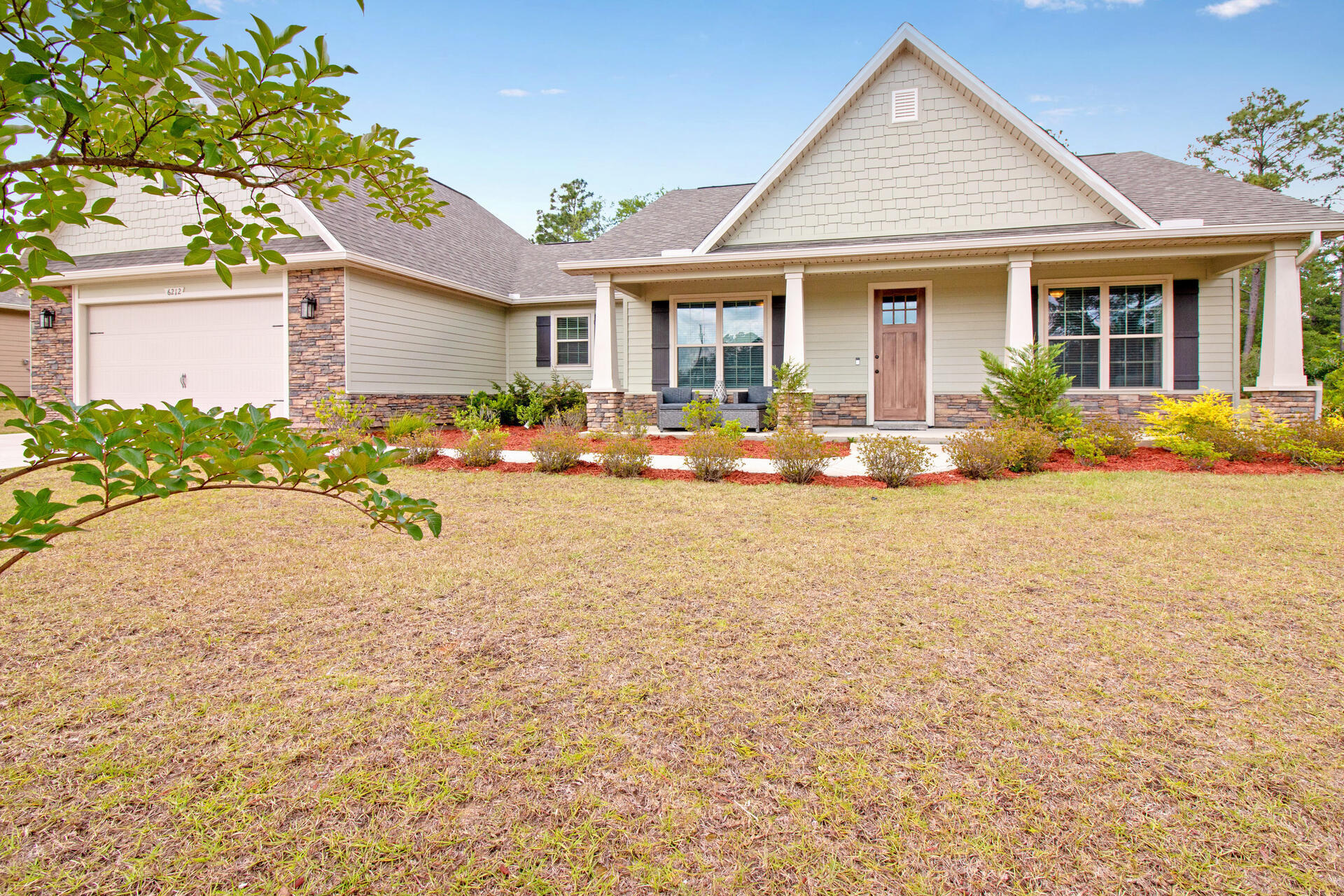 6212 Timberland Ridge Drive Crestview, FL 32539 - Photo 2 of 34 front view of house with a yard