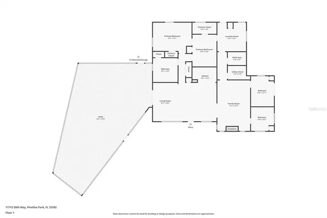 a picture of a floor plan