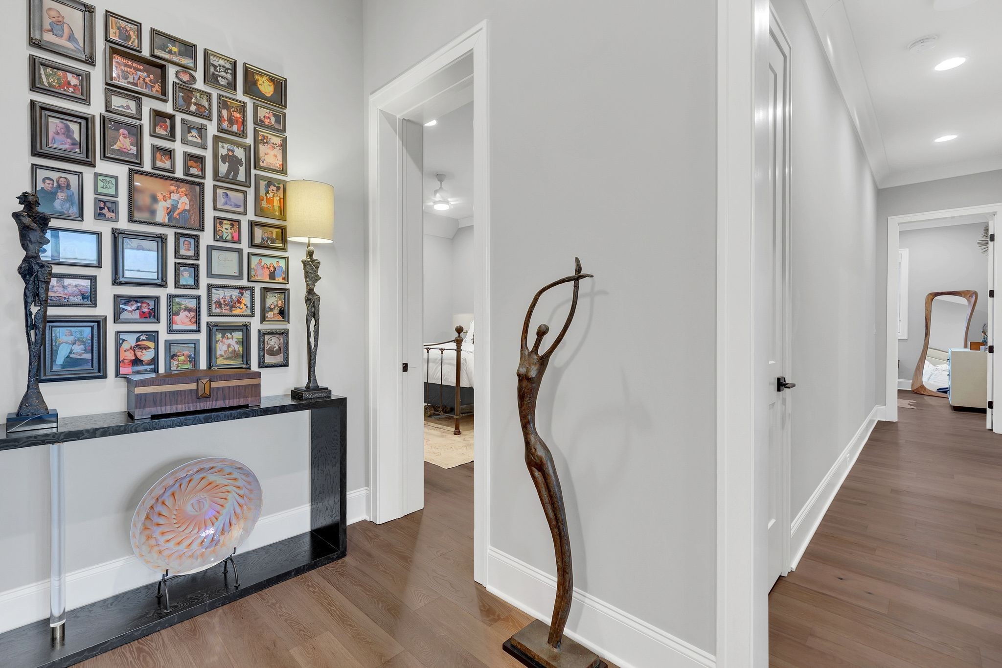 6313 Percheron Lane Arrington, TN 37014 - Photo 53 of 87 a view of a hallway with entryway wooden floor and hall with wooden floor