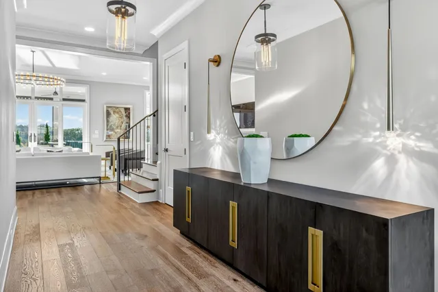 a view of a workspace with furniture