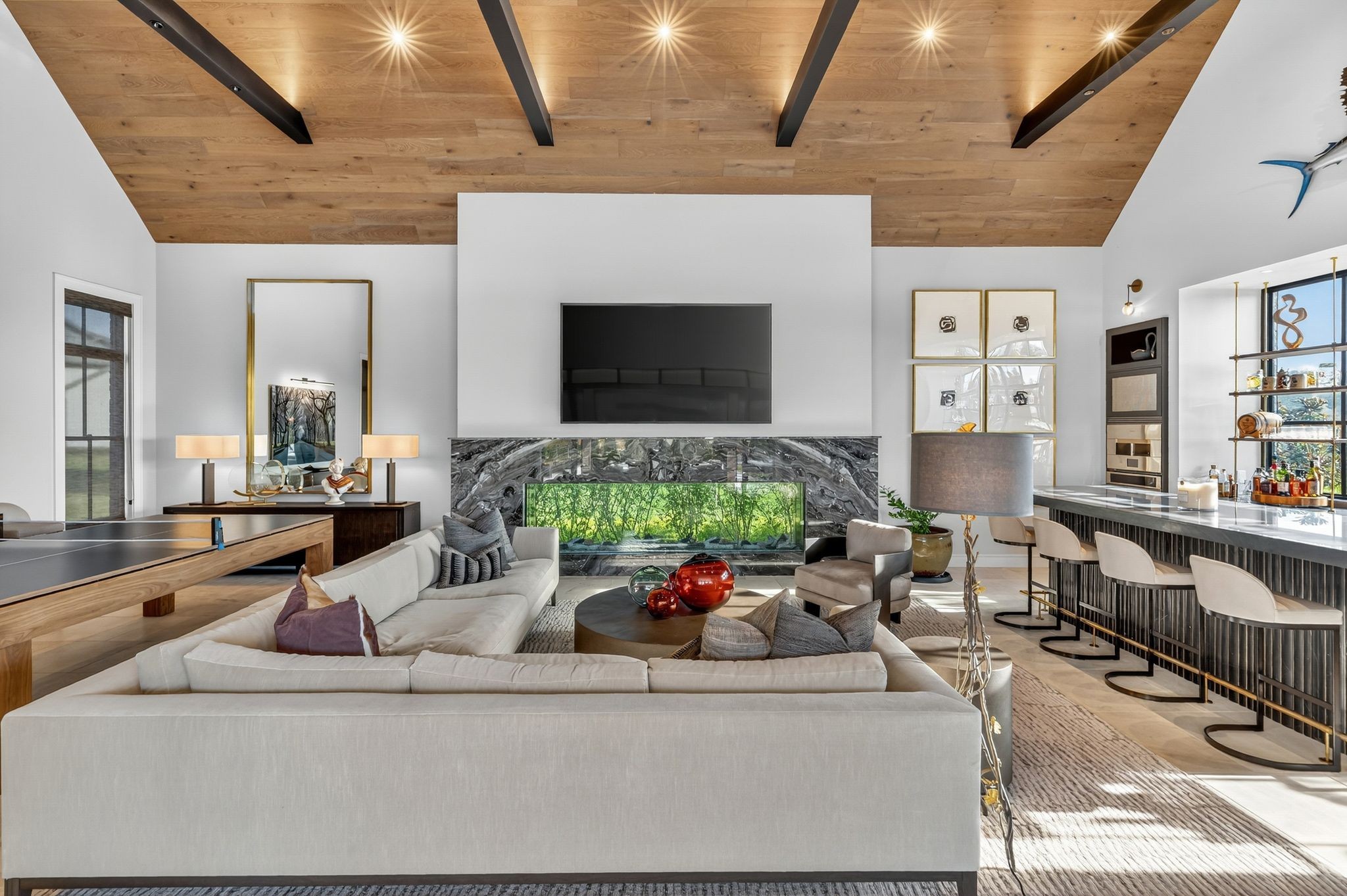 6313 Percheron Lane Arrington, TN 37014 - Photo 76 of 87 a living room with furniture and a fireplace