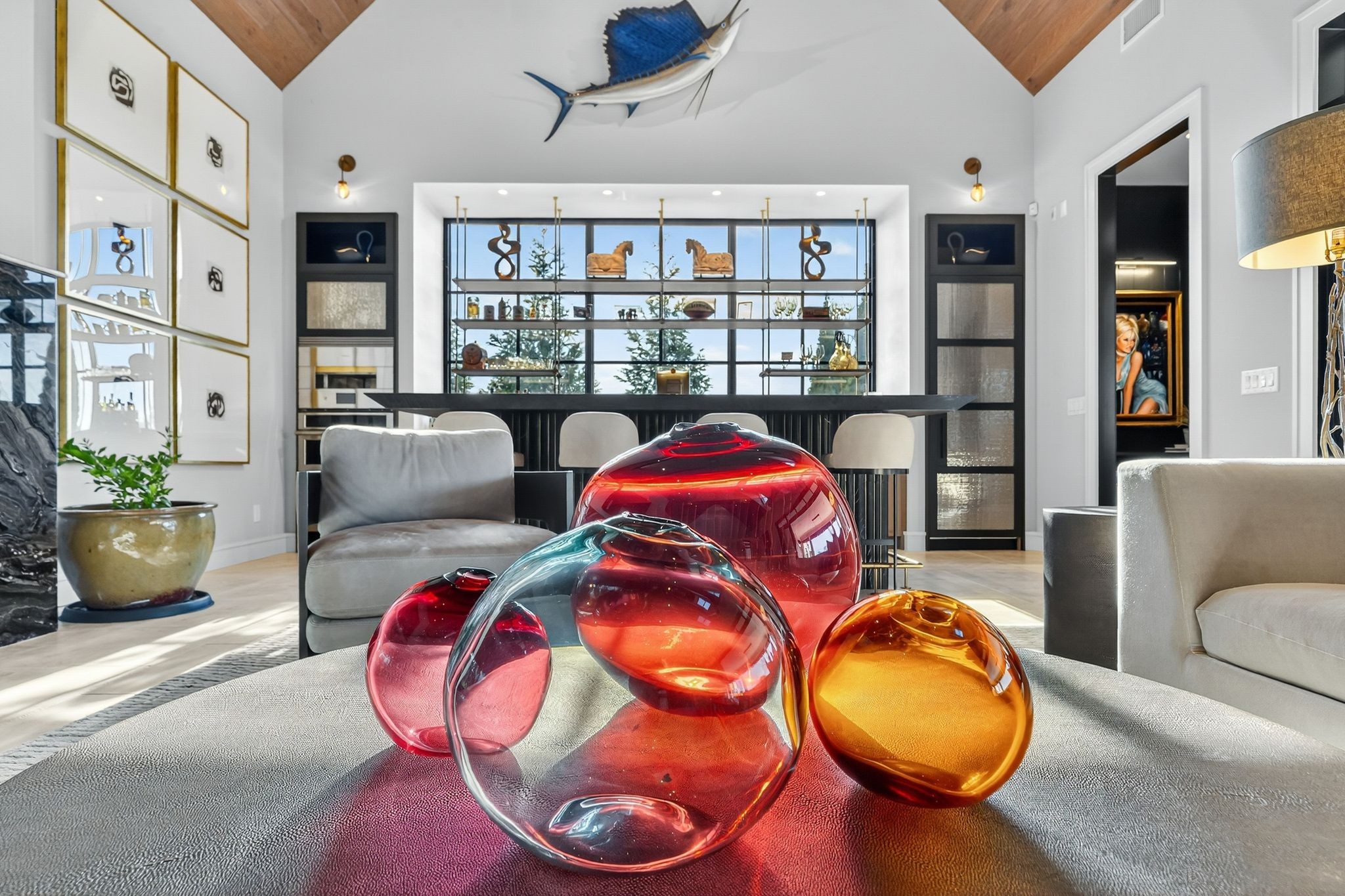 6313 Percheron Lane Arrington, TN 37014 - Photo 81 of 87 a living room with furniture and a book shelf