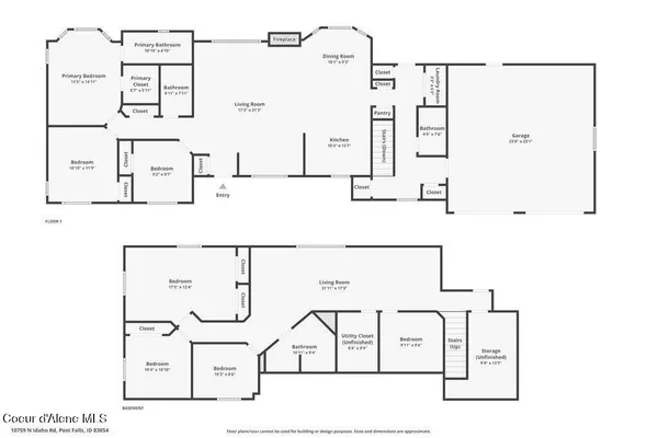 $889,000 | 10759 North Idaho Road, Post Falls, ID 83854