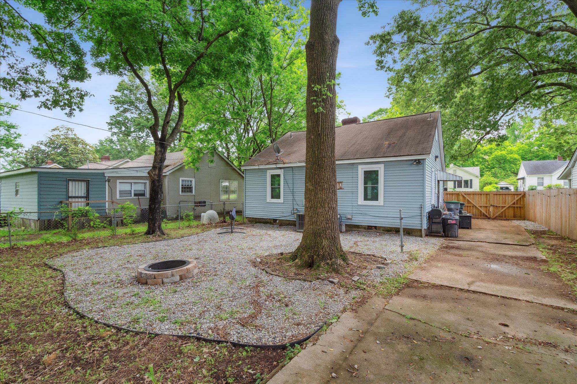 3382 Carrington Road Memphis, TN 38111 - Photo 24 of 26 Fire Pit is Ready! Just add logs and fire!