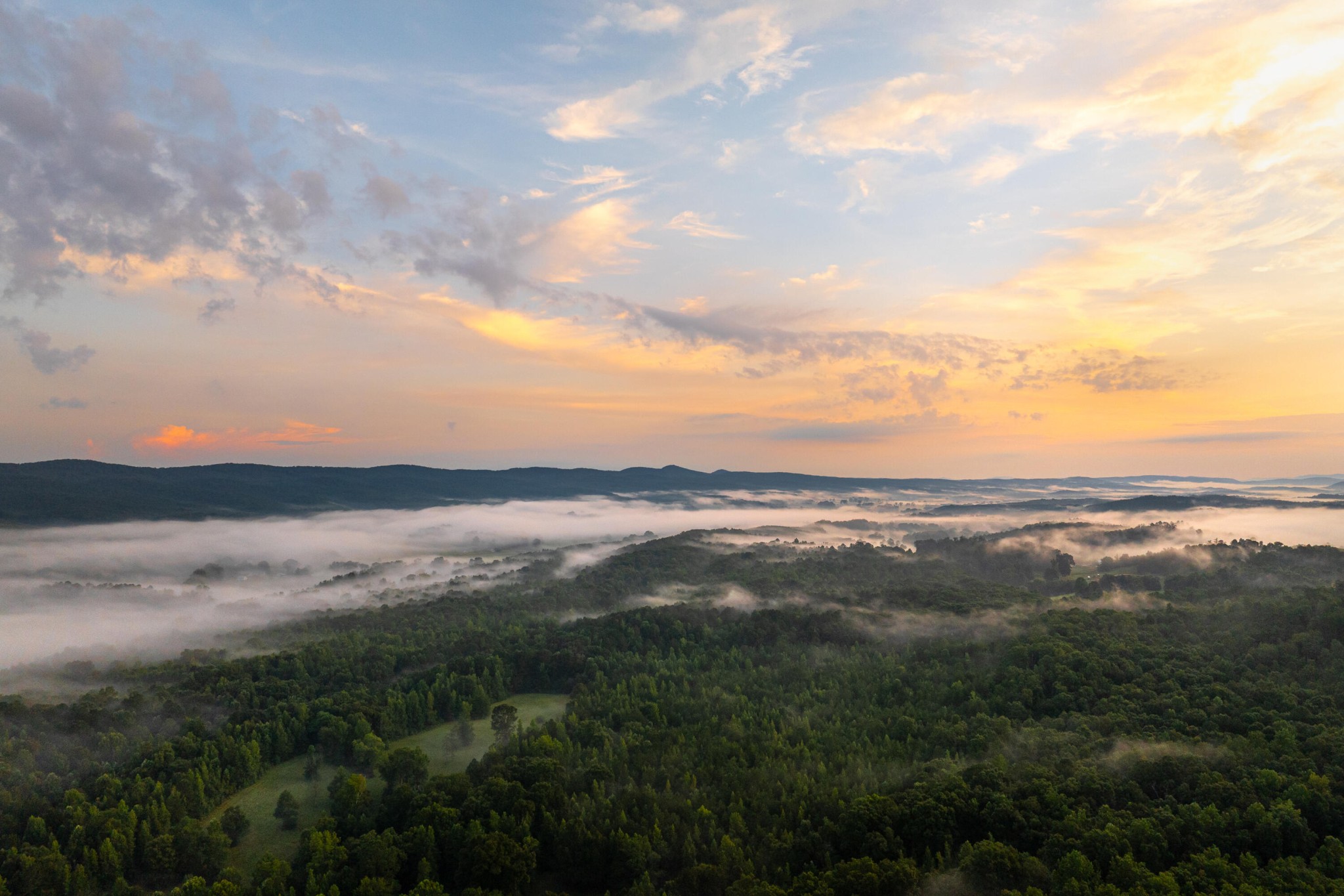 1129 Farmersville Road Summerville, GA 30747 - Photo 33 of 100 a view of lake with mountain