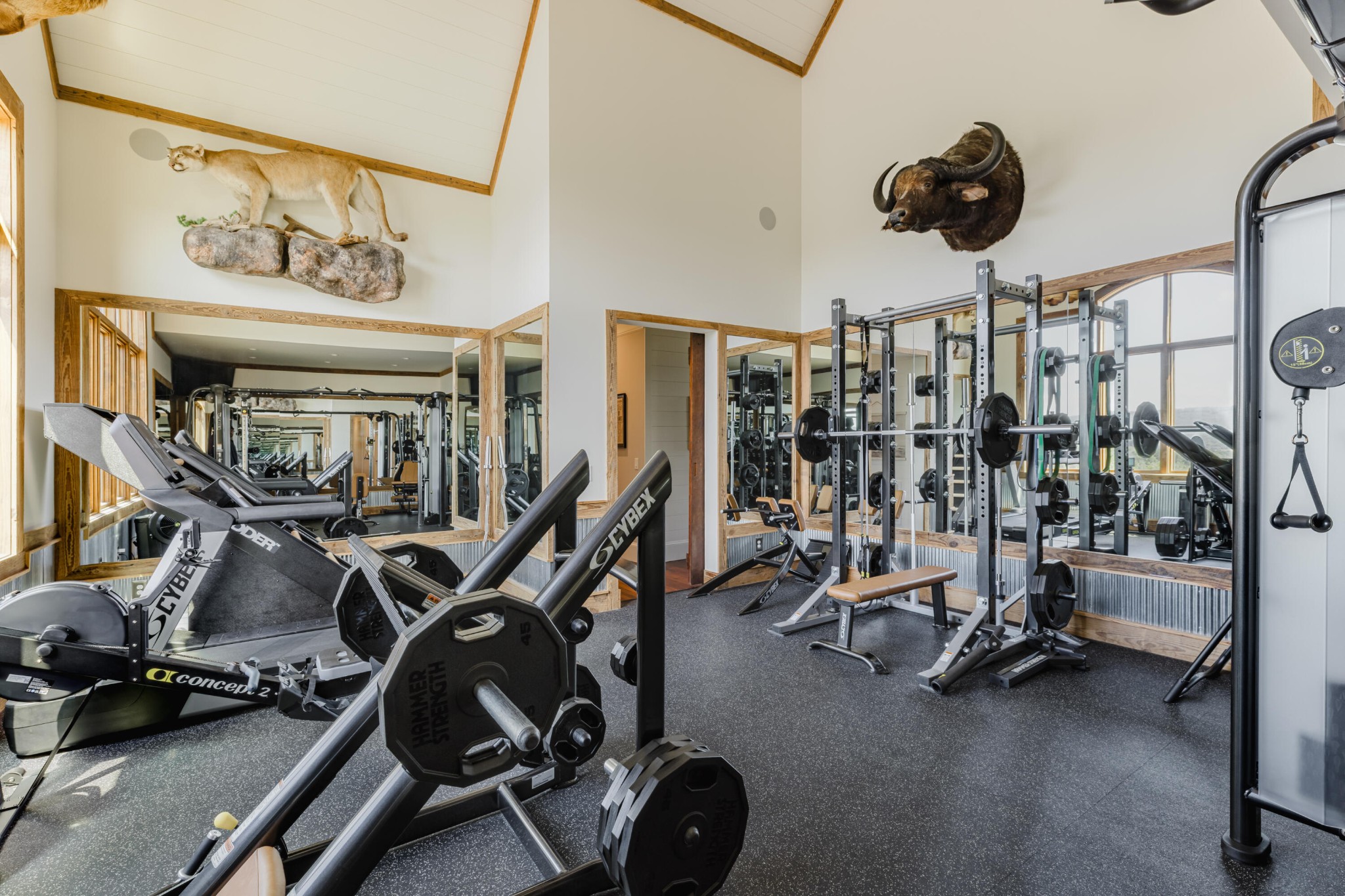 1129 Farmersville Road Summerville, GA 30747 - Photo 68 of 100 a view of a room with gym equipment