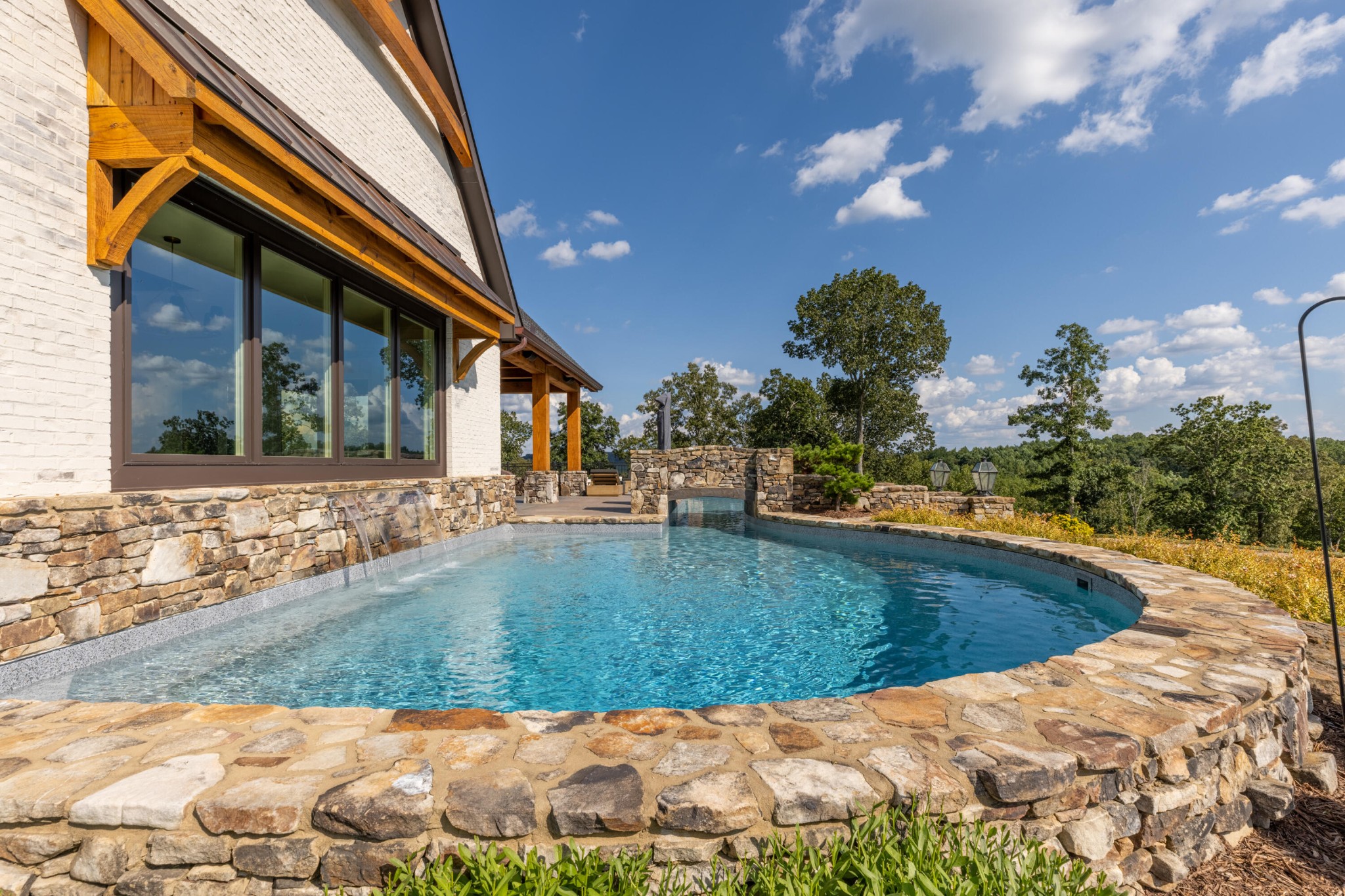 1129 Farmersville Road Summerville, GA 30747 - Photo 83 of 100 a view of outdoor space yard and swimming pool