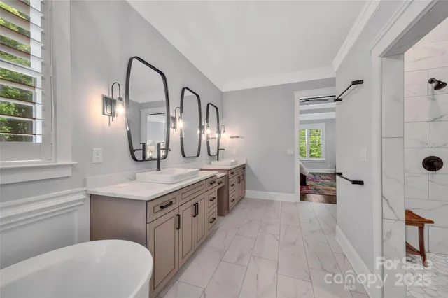 a view of a walk in closet