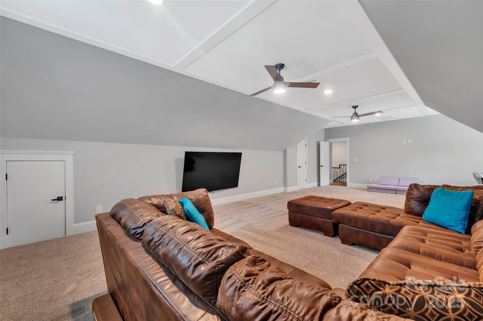 1622 Hunters Place Road York, SC 29745 - Photo 30 of 39 a living room with furniture and a flat screen tv