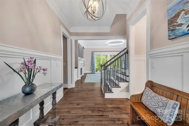 a view of kitchen and kitchen island
