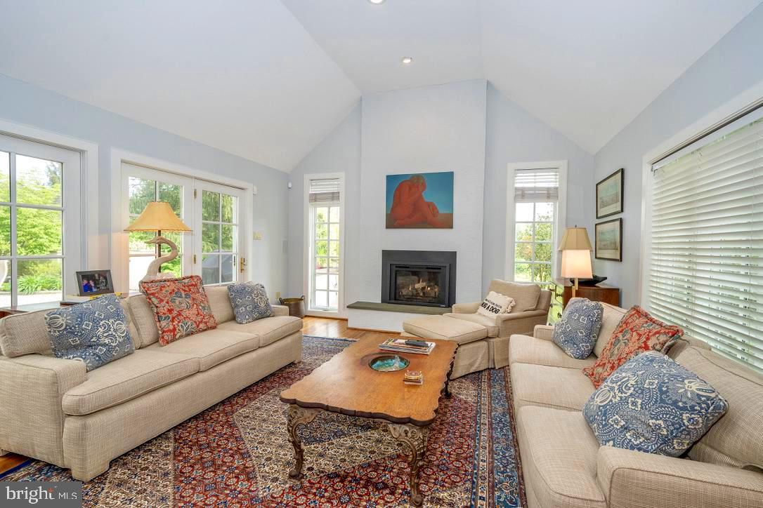 1201 Denbigh Lane Wayne, PA 19087 - Photo 18 of 54 a living room with furniture and a fireplace