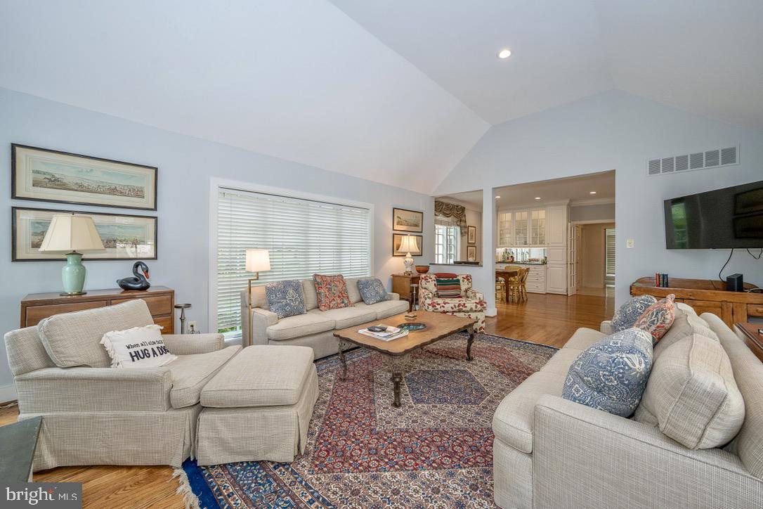 1201 Denbigh Lane Wayne, PA 19087 - Photo 19 of 54 a living room with furniture and a flat screen tv